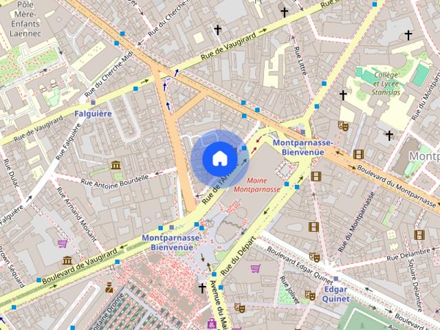Charmant appt Gare Montparnasse Bail mobilité