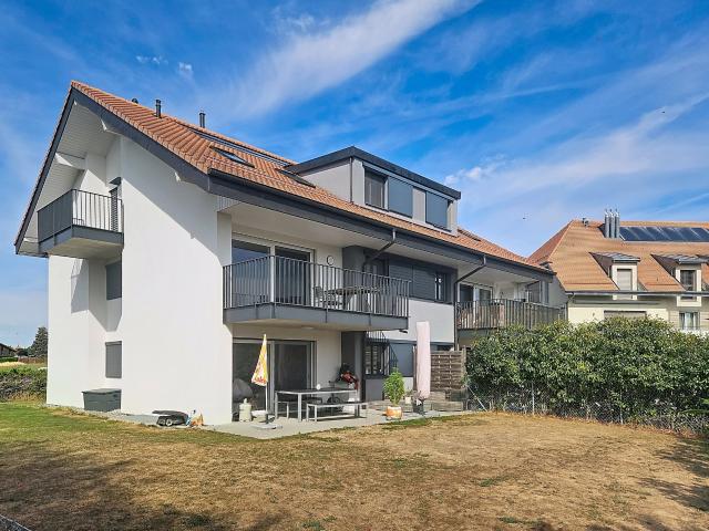 Charmant appartement 3,5 pièces à la campagne Sugnens