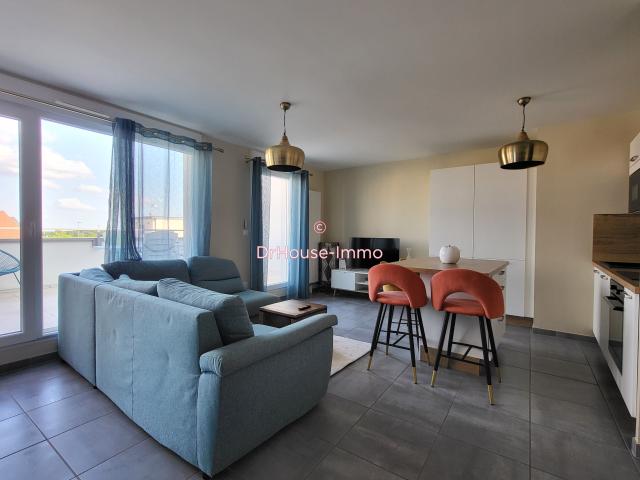 Charmant appartement T2 de 48m² meublé avec Terrasse et parking à Perrigny lès Dijon