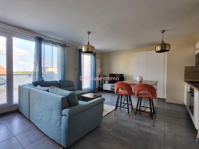 Charmant appartement T2 de 48m² meublé avec Terrasse et parking à Perrigny lès Dijon