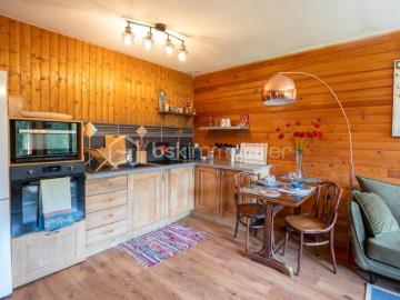 Charmant appartement type 3 avec balcon vue montagnes