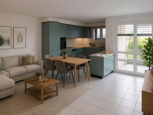 Charmant appartement de 4.5 pièces au rez avec terrasse