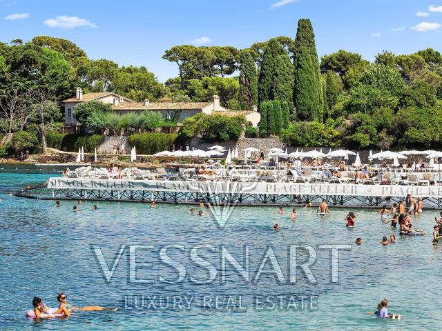 Charmant appartement ensoleillé avec vue imprenable côté sud 54m² Cap d'Antibes