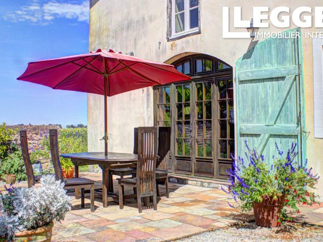 CHARMANT MANOIR BÉARNAIS + GÎTE AVEC 4 CHAMBRES + PISCINE + BEAU PARC DE 1.5 HA + VUES RURALES ET MONTAGNES