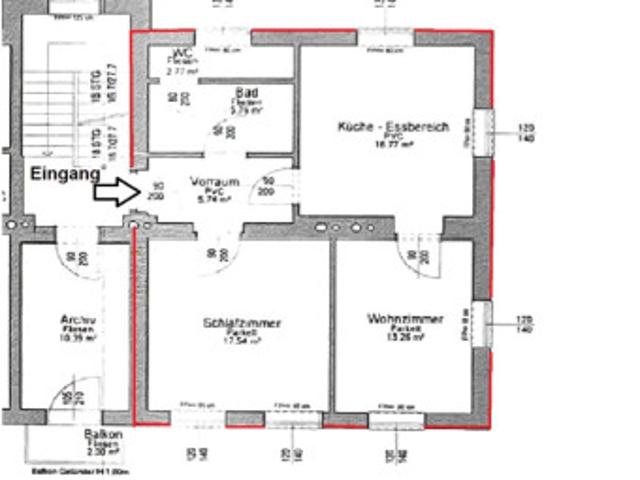 Charmant, stilvoll und gut gepflegt! 3 Zimmer Wohnung im Ortskern von St. Oswald bei Eibiswald!