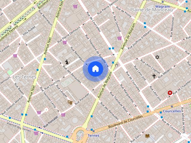 Charmant studio 17e ard Bail mobilité