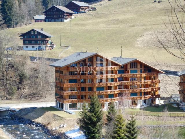 Charmante 3,5 Zimmer Wohnung mit Garten zum Verkauf in Val d'Illiez