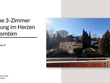 Apartment for rent in 6850 - Keller, Balkon