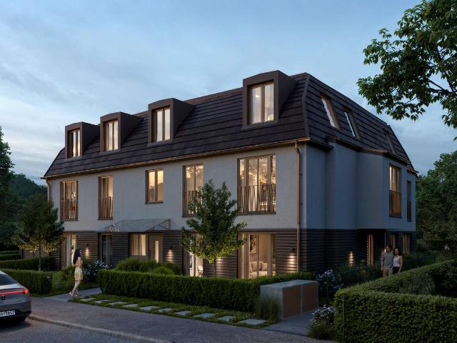 Charmante 3 Zimmer Dachgeschosswohnung mit Balkon und Blick ins Grüne