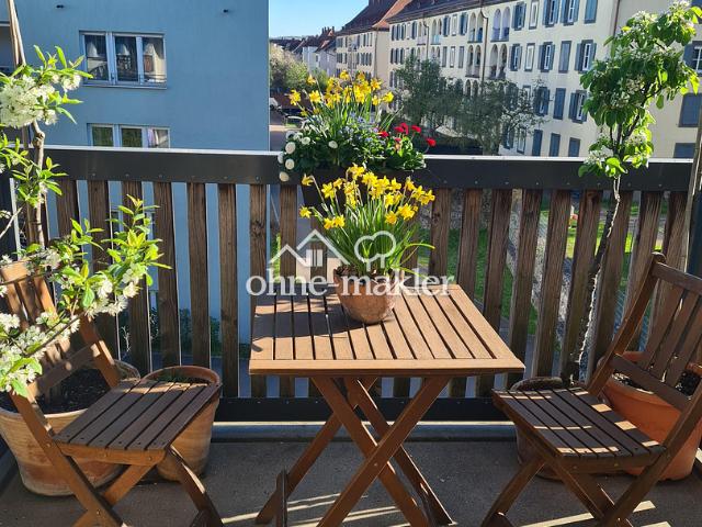 Charmante 3 Zimmer Eigentumswohnung mit Balkon in zentrumsnaher Stadtlage