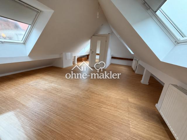 Charmante 3 Zimmer Maisonette mit Dachstudio im ruhigen Hinterhaus in Heidelberg Bergheim