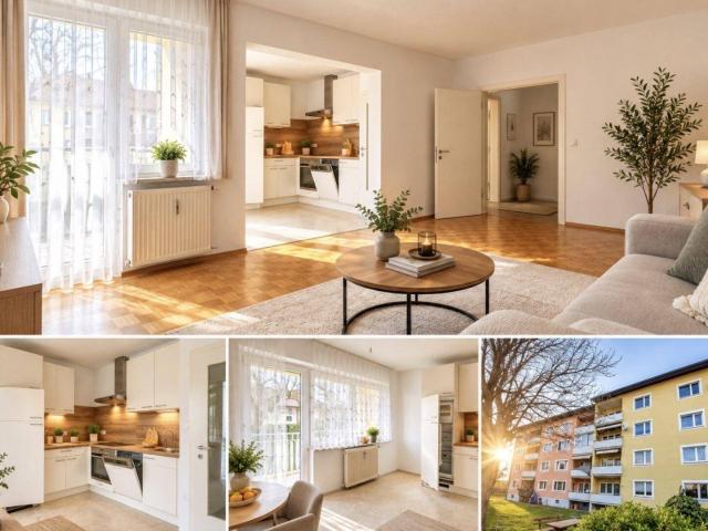Charmante 3 Zimmer Wohnung in Graz mit Garten, Balkon und Stellplatz – 80m² Wohlfühloase