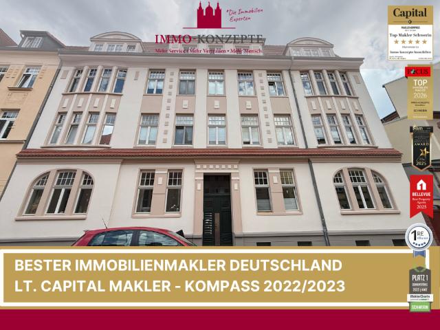 Charmante 3 Zimmer Wohnung mit Balkon in der Paulsstadt!
