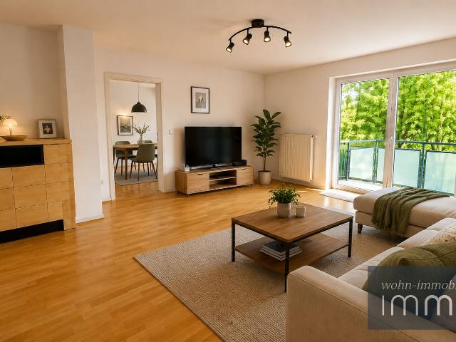 Charmante 3 Zimmer Wohnung mit Balkon in ruhiger Lage und Abendsonne