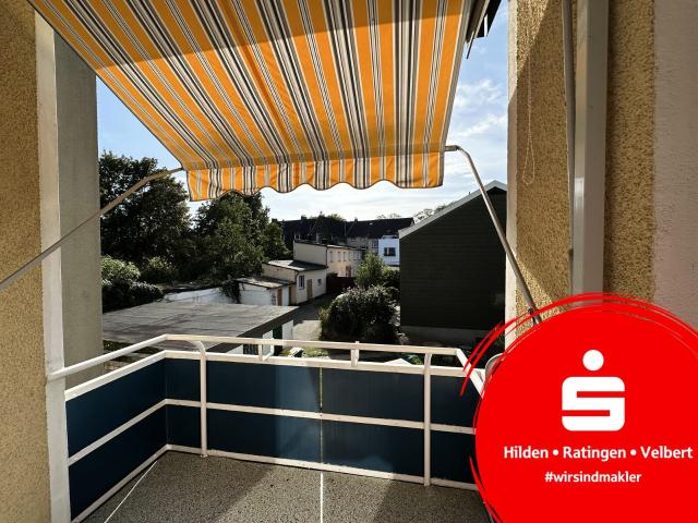 Charmante 3 Zimmer Wohnung mit Balkon und Garage im Hildener Süden!