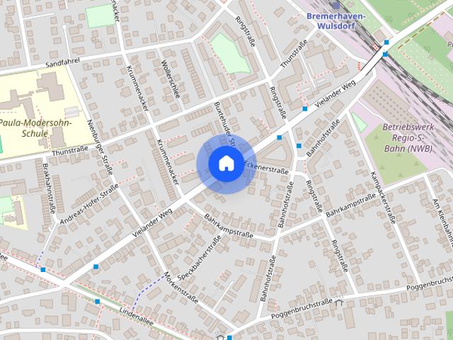 Charmante 3 Zimmer Wohnung mit Einbauküche & Tageslichtbad in Bremerhaven Wulsdorf