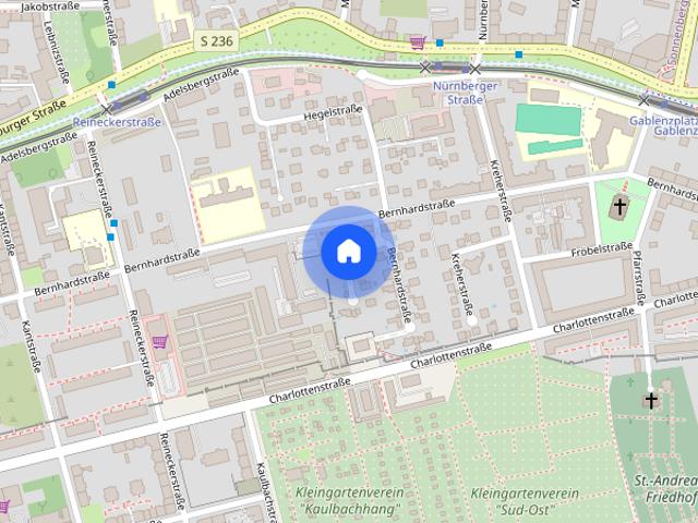 Charmante 3 Raum Wohnung in Chemnitz Lutherviertel mit Einbauküche