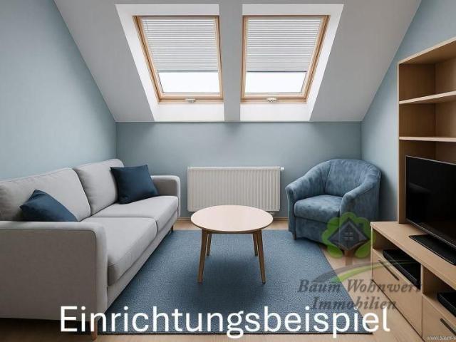 Charmante 1,5 Zimmer DG Wohnung mit zusätzlicher Lagerfläche unterm Dach!