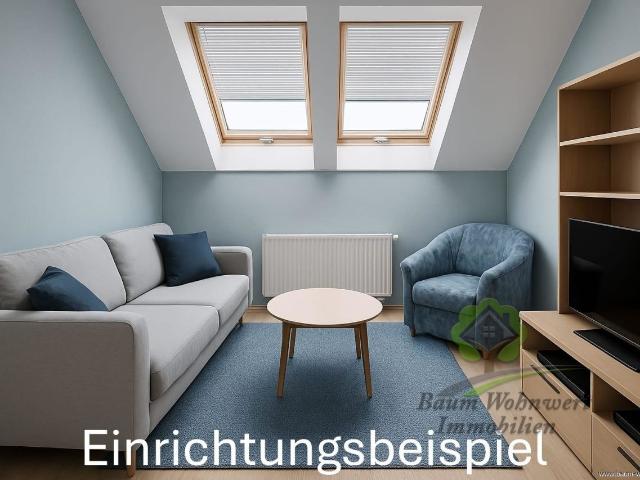 Charmante 1,5 Zimmer DG Wohnung mit zusätzlicher Lagerfläche unterm Dach!