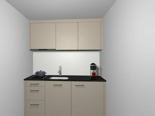 Charmante 1 Zimmer Wohnung in St. Gallen mit neuer Küche