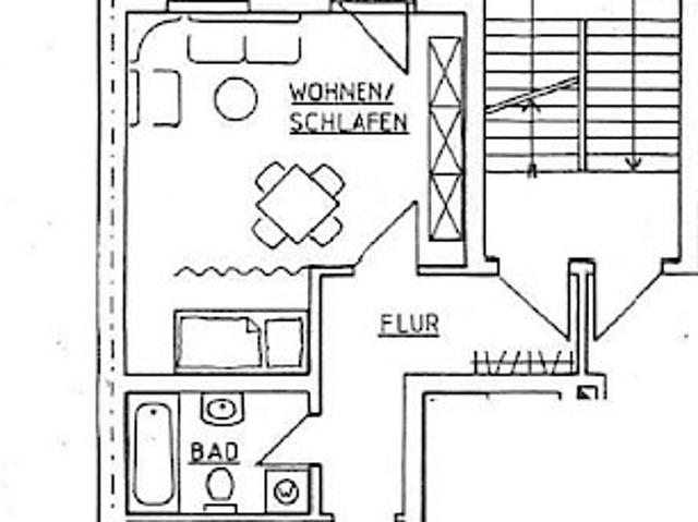 Charmante 1 Raum Wohnung mit Balkon und EBK in Plauen Haselbrunn