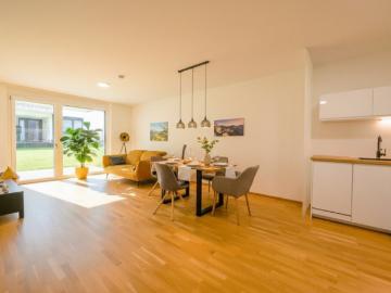 Charmante 2 Zi Wohnung mit Garten & Garage in Fieberbrunn – 58m²