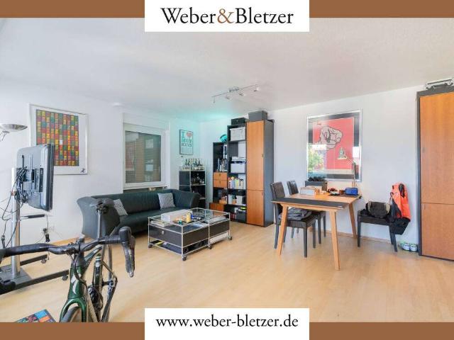 Charmante 2 Zimmerwohnung mit Westbalkon in gefragter Lage von Weinheim/Lützelsachsen!