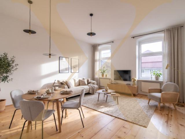 Charmante 2 Zimmer Altbauwohnung mit Balkon nahe der Linzer Promenade zu vermieten!