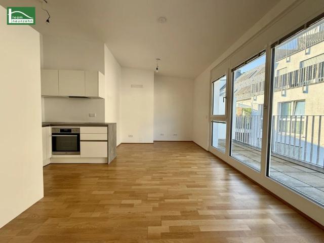 Charmante 2 Zimmer Dachgeschosswohnung inkl. Einbauküche und Terrasse!