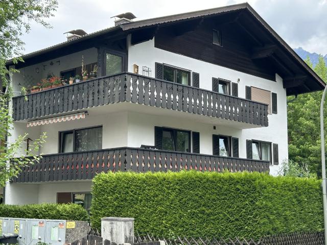 Charmante 2 Zimmer Etagenwohnung direkt an der Partnach in Garmisch Partenkirchen