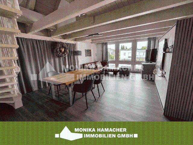 Charmante 2 Zimmer Maisonettewohnung mit Balkon