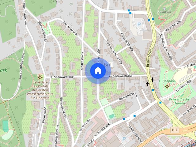 Charmante 2 Zimmer Wohnung in Wuppertal Briller Viertel