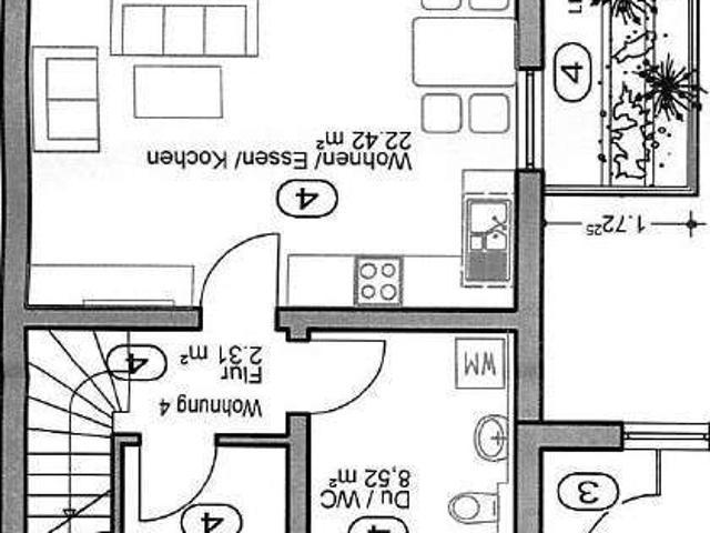 CHARMANTE 2 ZIMMER WOHNUNG IN GUTER LAGE VON DILLINGEN