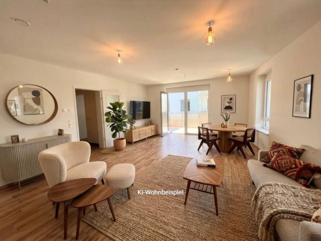 Charmante 2 Zimmer Wohnung mit Balkon & Loggia – kompakt und gut geschnitten Erstbezug
