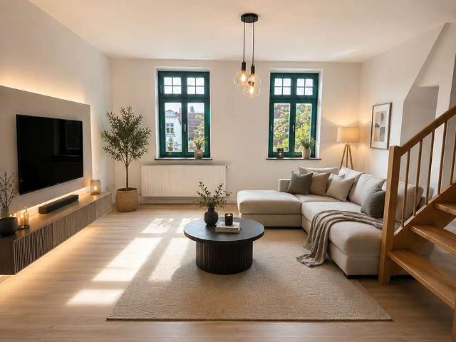 Charmante 2‑Raum‑Maisonette mit großzügigem Wohnbereich und neuer Einbauküche
