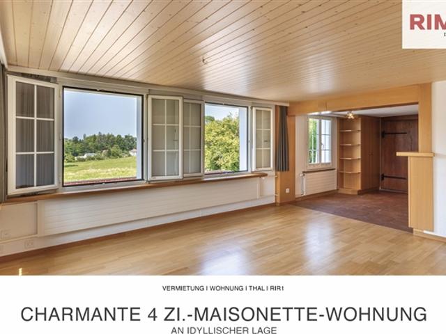 Charmante 4 Zi. Maisonette Wohnung an idyllischer Lage