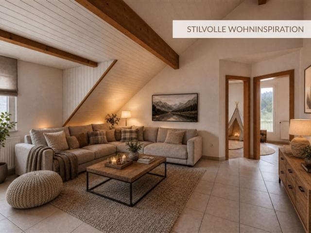 Charmante 4½ Zimmer Dachwohnung