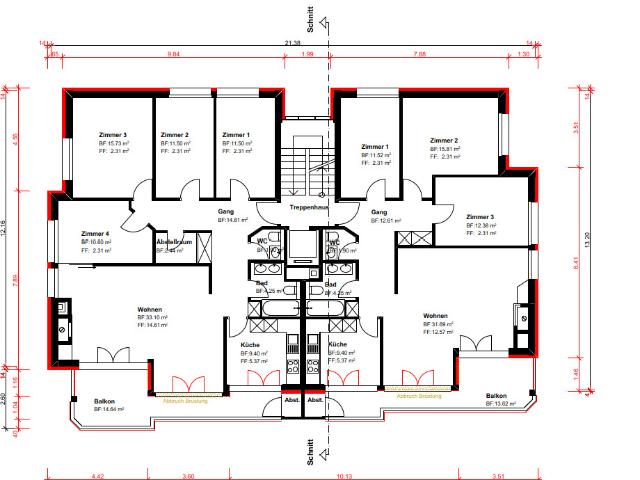 Charmante 5.5 Zimmerwohnung nach Umbau