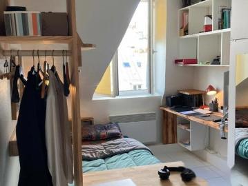 Charmante chambre de service rénovée Paris 3e
