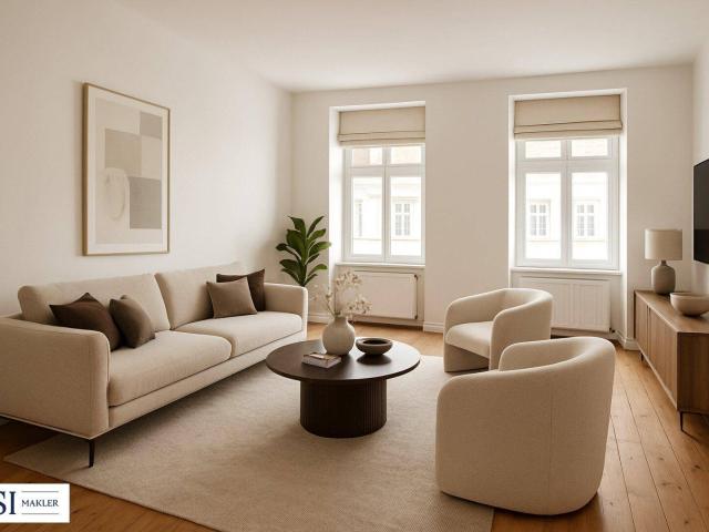 Charmante Altbauwohnung in gepflegtem Zustand – 2 Zimmer Wohntraum