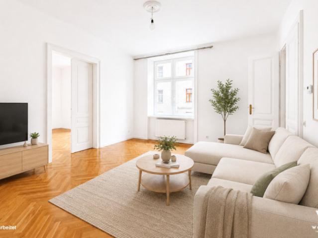 Charmante Altbauwohnung in ruhiger Hoflage mit separater Küche und hervorragender Anbindung Nähe U1 Südtiroler Platz | HBF Wien
