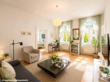 Charmante Altbauwohnung nahe U2 Taborstraße – stilvoll möbliert | Absolute Ruhelage im Innenhof | 4. Liftstock | Südost Ausrichtung