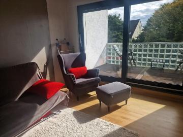 Am Blauen Berg, Morsbroich - Balkon, Ausgestattete Küche