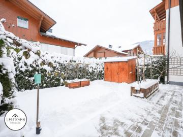 Charmante Gartenwohnung mit Terrasse und Kamin zu verkaufen