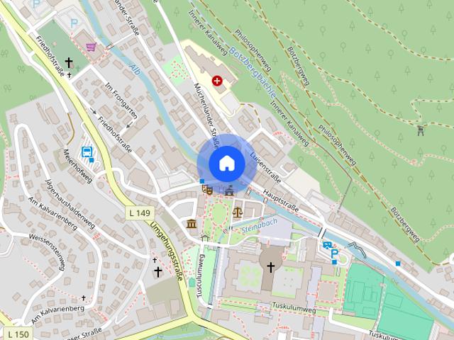 Charmante Dachgeschoss Wohnung in zentraler Lage von St. Blasien!