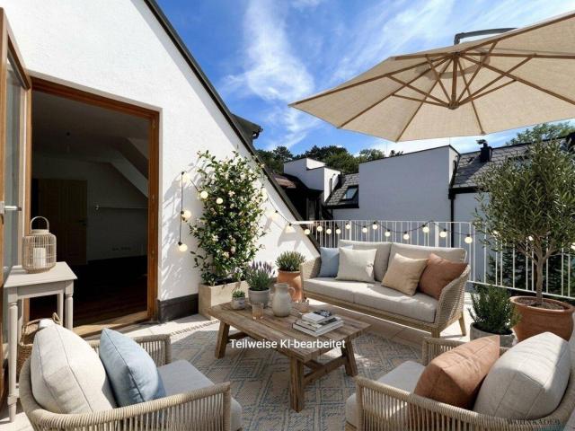 ⭐ Charmante DG Wohnung mit großer Terrasse & Grünblick
