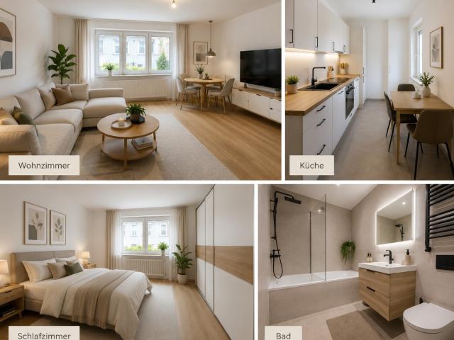 Charmante Erdgeschosswohnung in ruhiger Lage von Heppenheim mit Blick zur Bergstraße