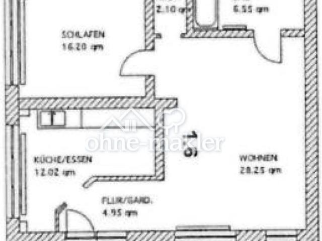Charmante Erdgeschosswohnung in ruhiger Lage von Heppenheim mit Blick zur Bergstraße
