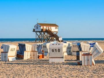 Charmante Etagenwohnung in Toplage von St. Peter Ording mit Balkon und Stellplatz!