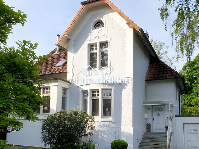 Charmante Jugendstilvilla mit Charakter und Gartenidylle in exklusiver Wohnlage Hamburg Rahlstedts